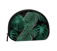 Mini sac de rangement portable en forme de feuille de bananier, élégant et compact, adapté pour un transport quotidien, Noir , Taille unique