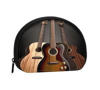 Mini sac de rangement portable pour guitare, élégant et compact, adapté pour un transport quotidien, Noir , Taille unique