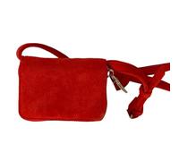 Mini Sac de Rangement PU Portefeuille de Longe Souple Mini Sac à Main pour Femmes (Rouge)