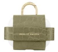 Mini sac IDEAL OF SWEDEN pour AirPods Pro 1 et 2 - Modèle Flo - Sage Croco G