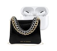 Mini Sac pour AirPods Toute Génération Modèle Edge avec Bandoulière Amovible Noir