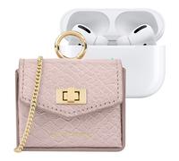 Mini Sac pour Apple Pods Toute Génération Ava, Bandoulière Ajustable Rose