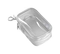 Mini sac transparent - cavités intérieures visibles, petite poche étanche pour accessoires, support de câble électronique multifonctionnel, étui en plastique léger résistant à la chaleur | Mallette de