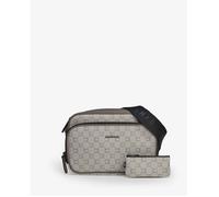 Mini sacoche - Chabrand - Icone - Gris - Toile enduite - Cuir