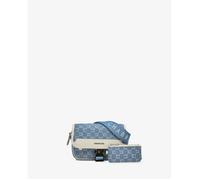 Mini-Sacoche Chabrand Toile Enduite Cuir 85056718 - Bleu