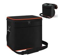 Mini sacs de rangement pour réservoir de propane de 0,5 kg avec rembourrage, bandoulière réglable, petit sac de transport pour bouteille de carburant de camping pour 2 réservoirs de propane de 473,6 g