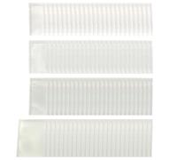 Mini sacs transparents, stockage de voyage, 100 pièces petites accumulations pour paquets de sacs transparents pour collation de bijoux pilules crème pilules pour les leçons de lotion shampooing