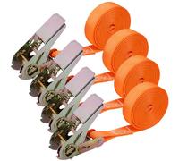 Mini Sangle à Cliquet Petites Sangles à Cliquet 4PCS 1" X 6, 5 Pieds Mini Sangle avec Boucle Rétractable Attache de Capacité pour de Bagages