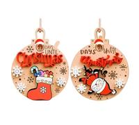 Mini sapin de Noël 2025 avec compte à rebours de 24 jours pour, décoration de Noël avec 29 ornements | Mini arbre de table pour décoration de bureau ou cadeau