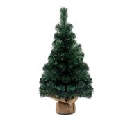 Mini Sapin de Noël Artificiel 60cm - Arbre De Table avec Base - Petit Sapin Miniature Faux pour Décoration Intérieure