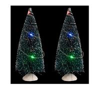 Mini-Sapin lumineux - Feeric Christmas - 15 cm - Vert - Multicolore - Fonctionne à piles
