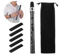 Mini Saxophone de poche Bb Alto, embout en ABS avec 5 anches, Instruments de musique à vent