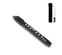 Mini Saxophone, Instrument à Vent Numérique, Instrument à Vent Rechargeable, Mini Ensemble D'instruments à Vent électroniques, Haut-parleur HiFi 2 W intégré, avec 12 (noir)