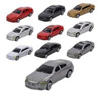 Mini Scale Model Cars 1/87 Ho Scaly STATERS Stater Lare Street Sand Table Vehicle 10pcs, Kit de Voiture de modèle Couleur aléatoire, Mini-Jouets Voiture, Voitures peintes, 1/87 Ho, P