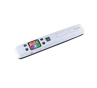 Mini Scanner de Documents et d'images, 1050DPI, Format A4, JPG/PDF, écran LCD Haute Vitesse, for reçus Professionnels, Photos pour Studio Commercial(White USB)