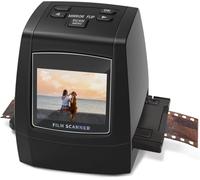Mini scanner numérique pour films et diapositives, convertit les négatifs et diapositives de 35 mm, 126, 110, Super 8 et 8 mm en images JPEG de 22 mégapixels, écran LCD de 2,4"