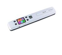 Mini Scanner Portable de Documents et d'images A4, Scanner Portable Haute Vitesse 1050 DPI JPG/PDF for Usage Scolaire et Professionnel,Flexibilité Ultime(Blanc)