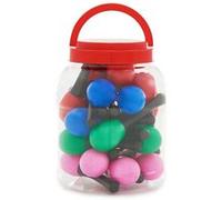 Mini-Sceau de Maracas par Gear4music, lot de 24