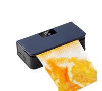 Mini scellant de sacs, machine à sceller rechargeable avec affichage de puissance LED, machine à sceller la chaleur portable avec magnétique et 6 engrenages réglables, refermable de sacs portables
