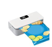 Mini Scelleur de Sac - Portable, rechargeable, écran numérique | Petit Scelleur et Coupe-sachet,Pour Sceller Snacks, Chips, Bonbons, Céréales, Fruits, Légumes, Repas, Maison,