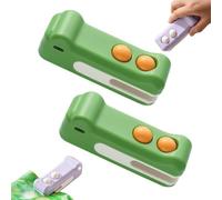 Mini scelleuse de sacs 2 en 1 avec cutter et aimant, rechargeable, sous vide B-ag portable, pour sacs à frites, stockage des aliments pour sacs à céréales