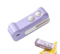 Mini scelleuse de sacs 2 en 1 avec cutter et aimant, rechargeable, sous vide B-ag portable, pour sacs à frites, stockage des aliments pour sacs à céréales