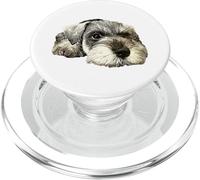 Mini Schnauzer Chiot Schnauzer Miniature PopSockets PopGrip pour MagSafe