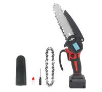 Mini scie à chaîne sans fil 6 pouces à moteur puissant, compatible avec batteries Einhell 18 V, pour couper branches et arbres