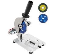 Mini Scie À Découper de 4 Pouces, Scie À Onglets de Table avec Lames, 7 Vitesses Et Angle Réglable de 0 À 45 °, 9 000 Tr/min, Machine À Découper Portable, pour les Projets de Bricolage Des Amateurs