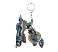 Mini Scie à Onglet Porte-clés | Pendentif Industriel en Acrylique 2D - Fonction Coupe pour Décoration de Sac | Pour Amateur de Menuiserie Portefeuille Sac à Main Cartable Maison