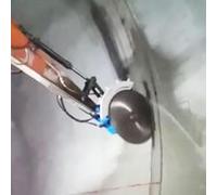 Mini scie à rocher pour les opérations dans des espaces étroits, idéale pour les tunnels à petite échelle, la démolition de ponts urbains et la coupe de racines d'arbres