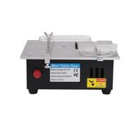 Mini scie à Table coulissante domestique, travail du bois, bricolage, modèle de passe-temps, banc de coupe