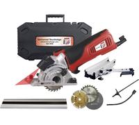 Holzmann Maschinen TAS89M_230V Mini scie circulaire portative Profondeur de coupe max. (90°) 28,5 mm avec accessoires