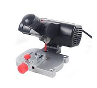 Mini scie circulaire à onglets de table | Scie à ruban de table | Scie humide pour verre, pierre, plastique, corail | Comprend une lame de scie à ruban diamant, 90 W, pour la coupe du bois