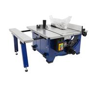 Mini scie circulaire de table 1200 W avec lame de scie à 24 dents, 4800 tr/min, profondeur de coupe 45 mm, angle réglable de 0 à 45 °, compacte et portable - pour bois, acrylique et projets de