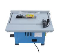 Mini scie circulaire de table 1400 W 4200 tr/min avec élargissement de table, coupe à onglet de 0 à 45° et profondeur de coupe de 54 mm, scie circulaire avec lame de scie de 210 mm pour le travail du