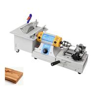 Mini Scie Circulaire De Table Multifonctionnelle Avec Meuleuse Et Polisseuse, Moteur Robuste De 750 W, Vitesse Réglable De 800 À 10 000 Tr/Min, Pour Une Découpe, Un Polissage(Cut+Woodworking)