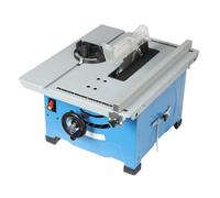 Mini scie circulaire de table pour la coupe du bois et le bricolage 1400 W 4200 tr/min avec lame de scie réglable 0-45° Coupe à onglet pour outils d'artisanat et traitement des meubles