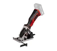 Einhell Power X-Change TE-CS 18/89 Li - Solo Mini-scie circulaire à main sans batterie, + disque à t