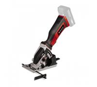 Einhell Scie circulaire Ø89mm sans fil TE-CS 18/89 Li-Solo Power X-Change (18V, 2500 min-1, 28 mm de profondeur de coupe, 89 mm de diamètre de lame de scie) Livré sans Batterie ni Chargeur