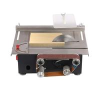 Mini Scie De Table 200W Table Scie Circulaire 7 Vitesses Réglable Table Saw 10000r/min Scies Circulaires De Table Portable Angle Réglable 0-90°,Profondeur De Coupe 33mm,Pour Couper Le Bois, Plastiqu