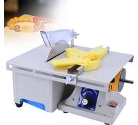 Mini scie de table 750 W, machine lapidaire pour bijoux, équipement de meulage lapidaire pour bijoux en pierres précieuses, roche, agate de jade, vitesse 0-10000 tr/min