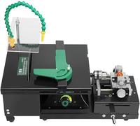 Mini scie de table pour bijoux, polisseuse lapidaire, banc, polisseuse, outils de tour avec tige flexible - 1000-11019r/min