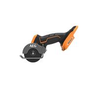Mini scie multi matériaux AEG 18V - Brushless - Subcompact - Sans batterie ni chargeur - 6 disques - BMMS18SBL-0