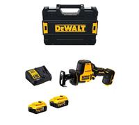 Mini-Scie Sabre DeWALT DCS369P2T (2 x 5,0 Ah + DCB115 + TSTAK II)