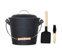 Mini seau à cendres pour cheminée, cheminée - Seau à granulés de bois - Accessoires de cheminée pour poêle à bois