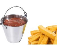 Mini seau pour sauces, seau à sauces, acier inoxydable, Ø 6cm, hauteur 5cm