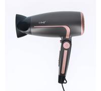 Mini Sèche-cheveux de voyage 2000W Noir / Or