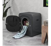 Mini sèche-linge à évacuation 4 kg 6 programmes écran tactile 60°C 800W pose libre ou mural gris ORVRYN