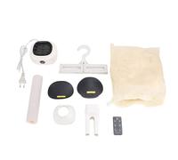 Mini-sèche-linge portable |800 W 15 minutes de séchage rapide avec minuterie numérique |Sécheuse pliante pour sous-vêtements/chaussettes/chaussures |Séchage doux pour les